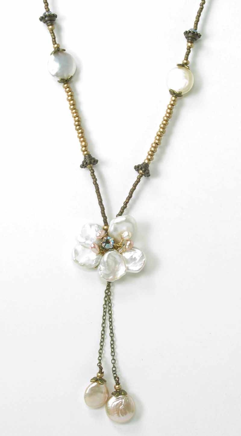 Long Freshwater Pearl Necklace